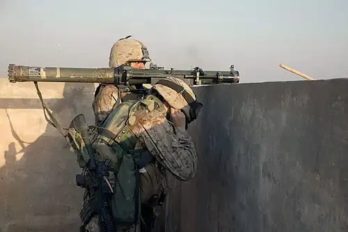 Mk 153 SMAW in Fallujah, 2004