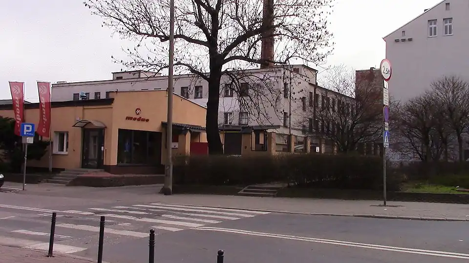 Current building at the corner of Świętej Trojcy