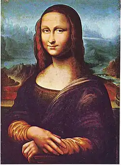 Copy of Mona Lisa commonly attributed to Salaì