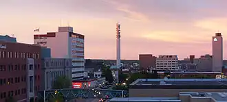 Downtown Moncton skyline