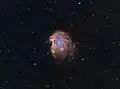 Monkey Head Nebula in bi-color with a 384mm telescope