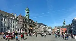 The Grand-Place and Town Hall of Mons