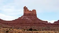 South aspect, with a dusting of autumn snow