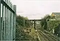 Moor Lane Goods Yard, by Brettell Lane station, near Stourbridge, in 2004.