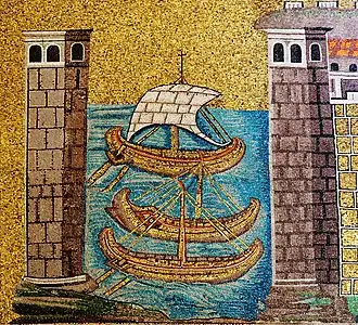 Mosaic of Classe, ancient port of Ravenna