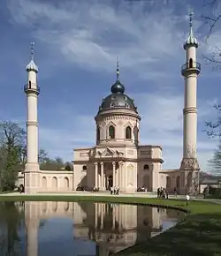 Islamic inspiration - Garden Mosque of the Schwetzingen Palace, Germany, by Nicolas de Pigage, 1779-1795[207]