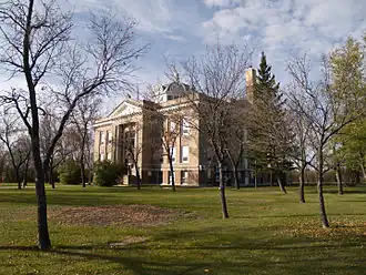 Mountrail County Courthouse in Stanley
