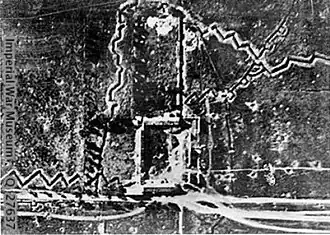 Mouquet Farm and its defences, June 1916