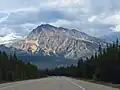 Mount Hardisty from Icefields Parkway