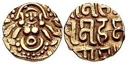 Muhammad's coins based on the Chahamana/Gahadavala model