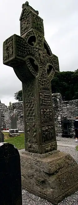 Photograph of the east and south faces of the Cross.