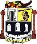 Official seal of Ezequiel Zamora Municipality