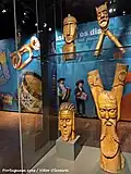 Wooden sculptures of Portuguese folk art
