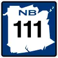 Route&nbsp;111 marker