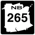 Route&nbsp;265 marker