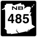 Route&nbsp;485 marker