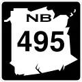 Route&nbsp;495 marker