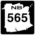 Route&nbsp;565 marker