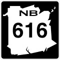 Route&nbsp;616 marker