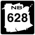 Route&nbsp;628 marker