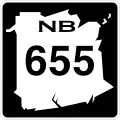 Route&nbsp;655 marker
