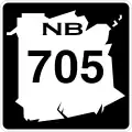 Route&nbsp;705 marker