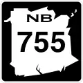 Route&nbsp;755 marker