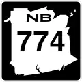 Route&nbsp;774 marker