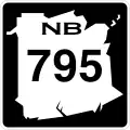 Route&nbsp;795 marker