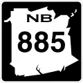 Route&nbsp;885 marker