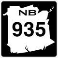 Route&nbsp;935 marker