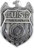 Badge of an NCIS Agent