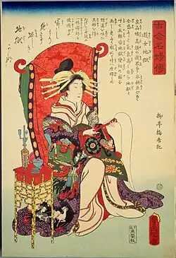 Utagawa Kunisada, from the picture album "Toyokuni Nishiki-e shu"