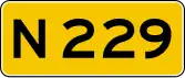 Provincial highway 229 shield}}