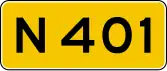 Provincial highway 401 shield}}