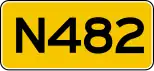 Provincial highway 482 shield}}