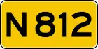 Provincial highway 812 shield}}