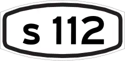 City route 112 shield}}