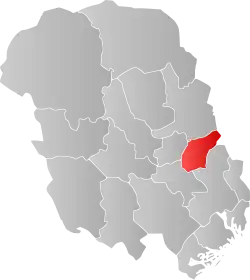 Sauherad within Telemark