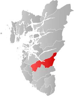 Gjesdal within Rogaland