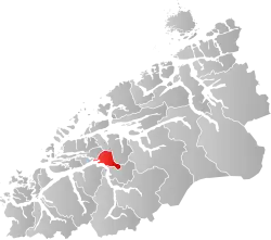 Ørskog within Møre og Romsdal