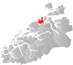 Averøy within Møre og Romsdal