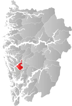 Osterøy within Vestland
