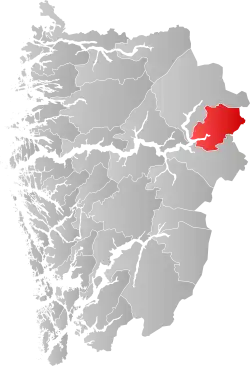 Årdal within Vestland