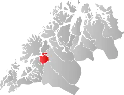 Sørreisa within Troms