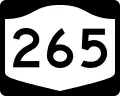 New York State Route 265 marker