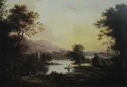 A Highland Loch landscape