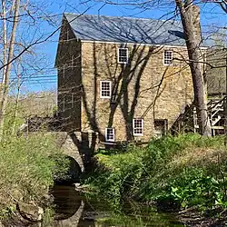 Nathan Cooper Gristmill and mill race