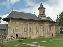 Neamț Monastery, located 10&nbsp;km west of Târgu Neamț