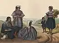 Carl Nebel's depiction of Sierra Indians.